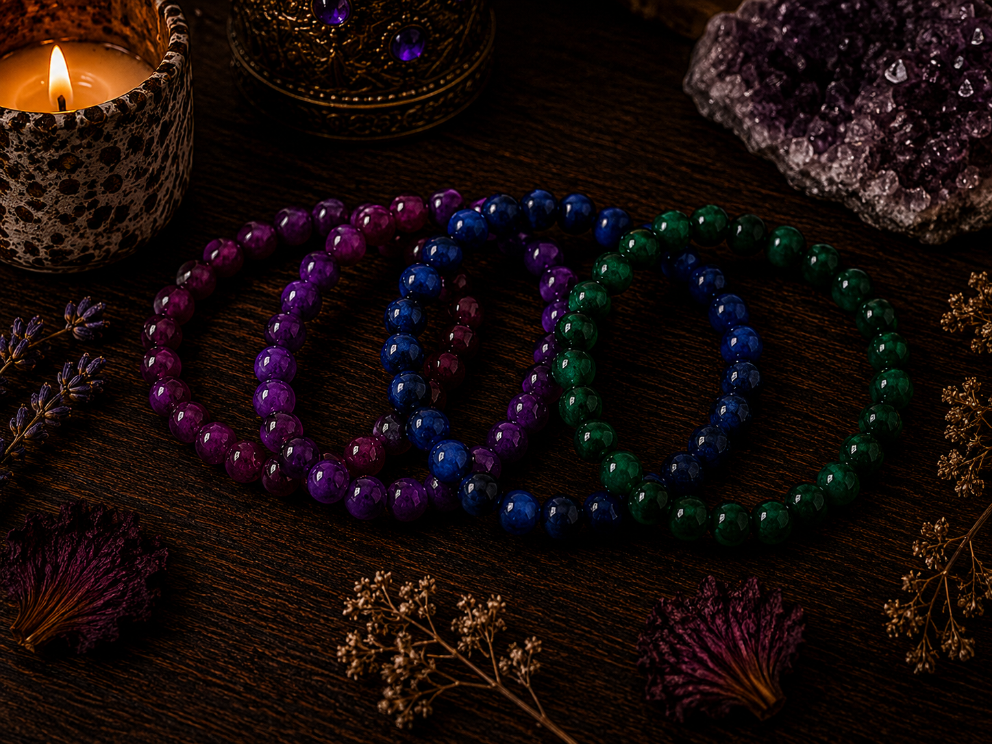 Pulseras de Ojo de Gato