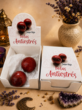 Bola Antiestrés de Jaspe Rojo
