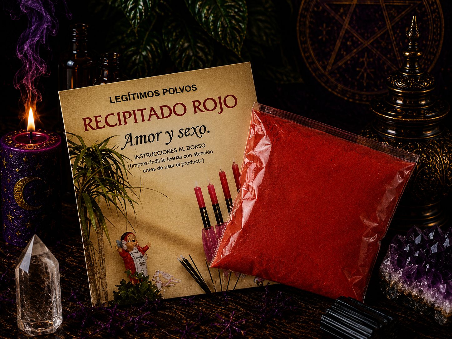 Legitimo Polvo Precipitado Rojo