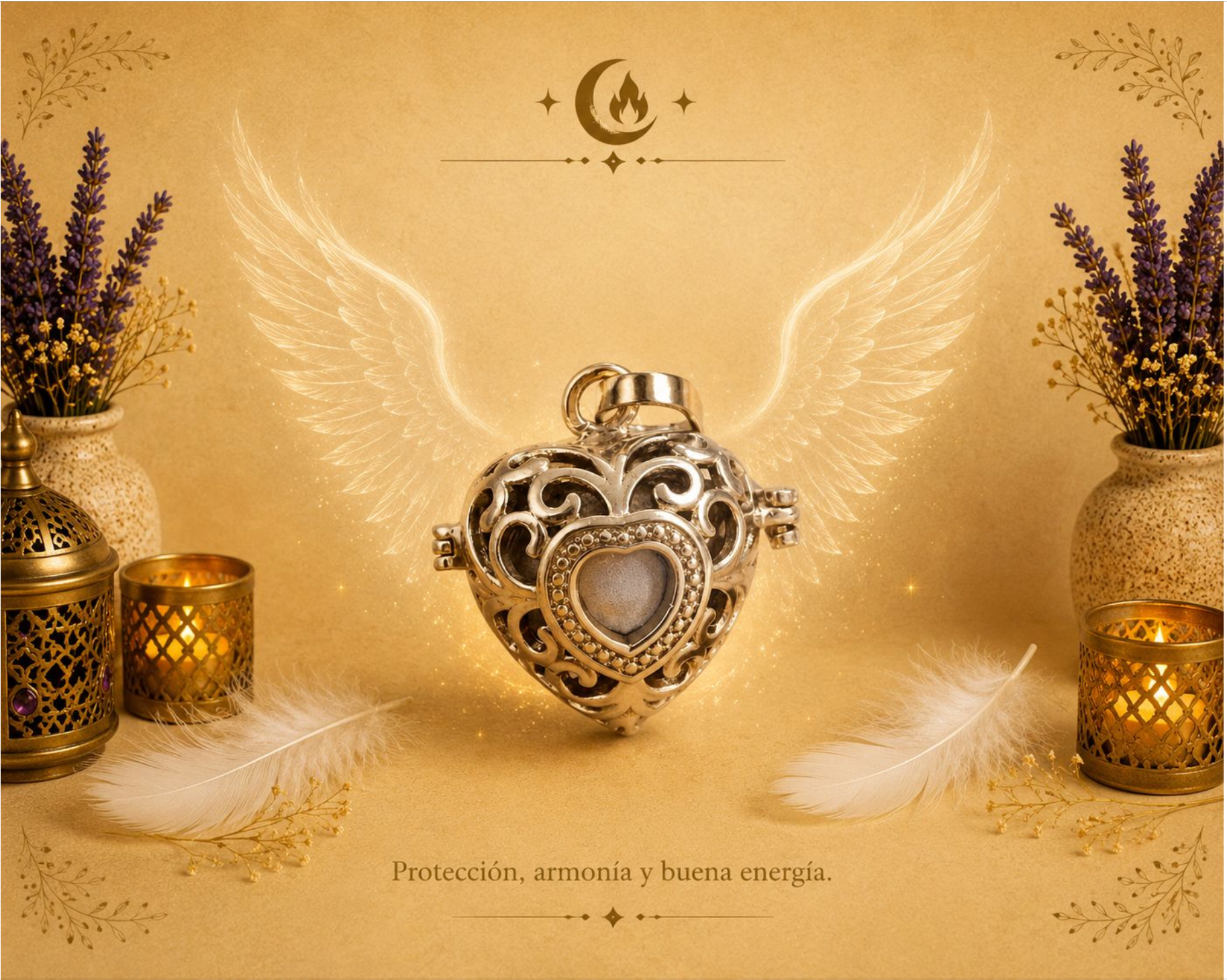 Llamador de Ángeles Corazón