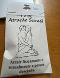 Polvo para atracción sexual