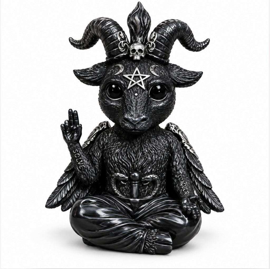 BELZEBÚ BABY – FIGURA GÓTICA DE BAPHOMET