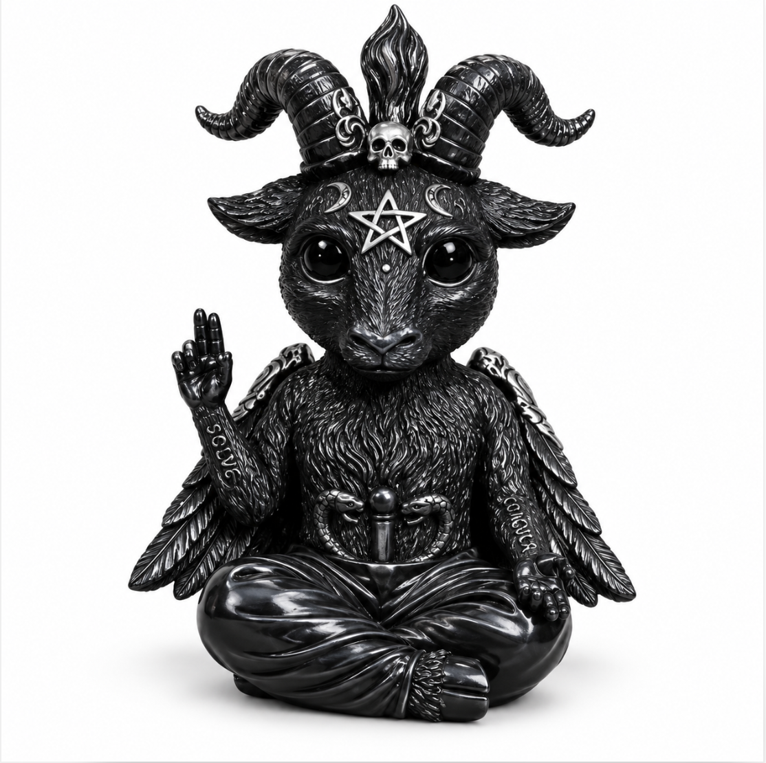 BELZEBÚ BABY – FIGURA GÓTICA DE BAPHOMET