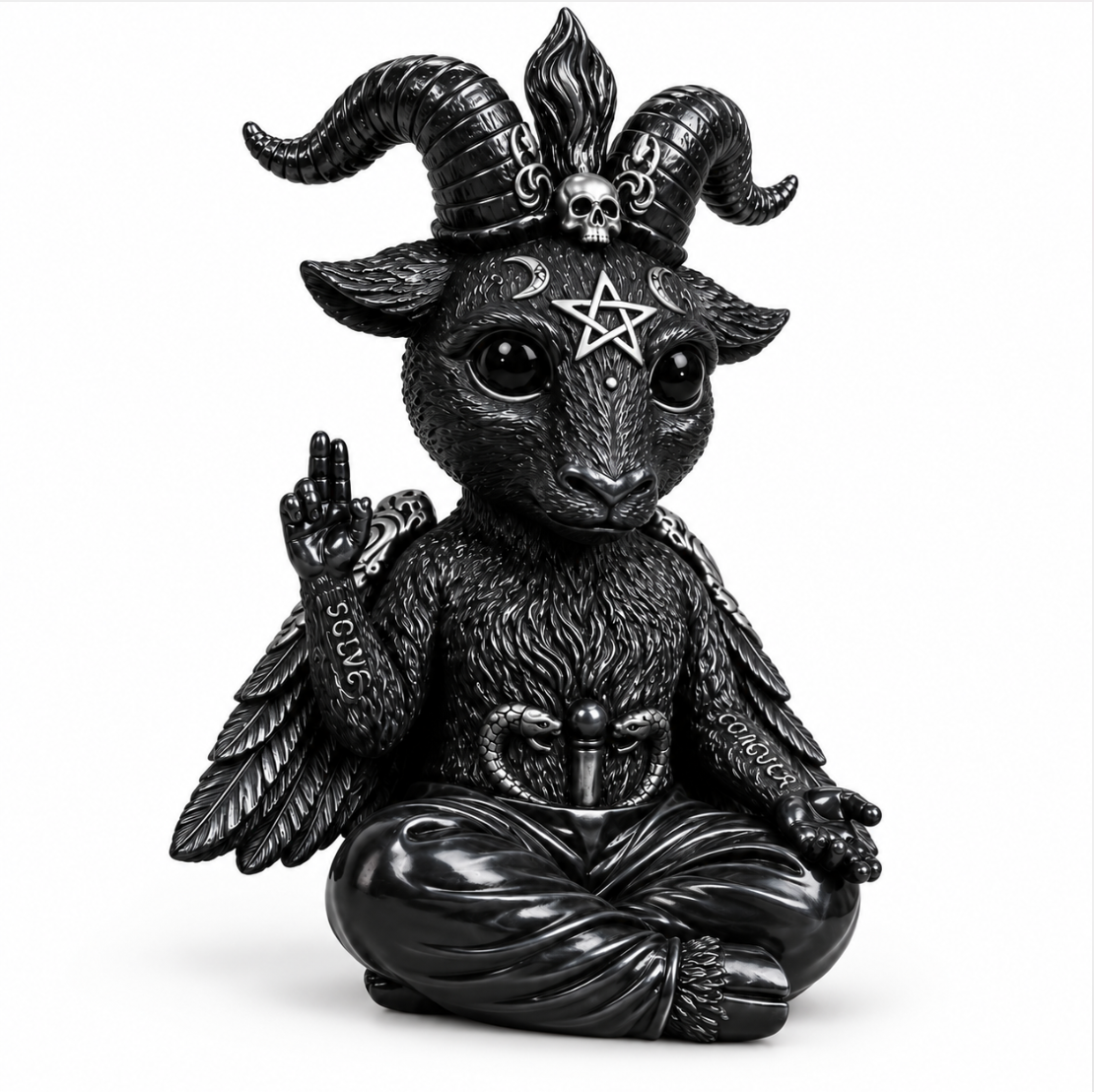 BELZEBÚ BABY – FIGURA GÓTICA DE BAPHOMET