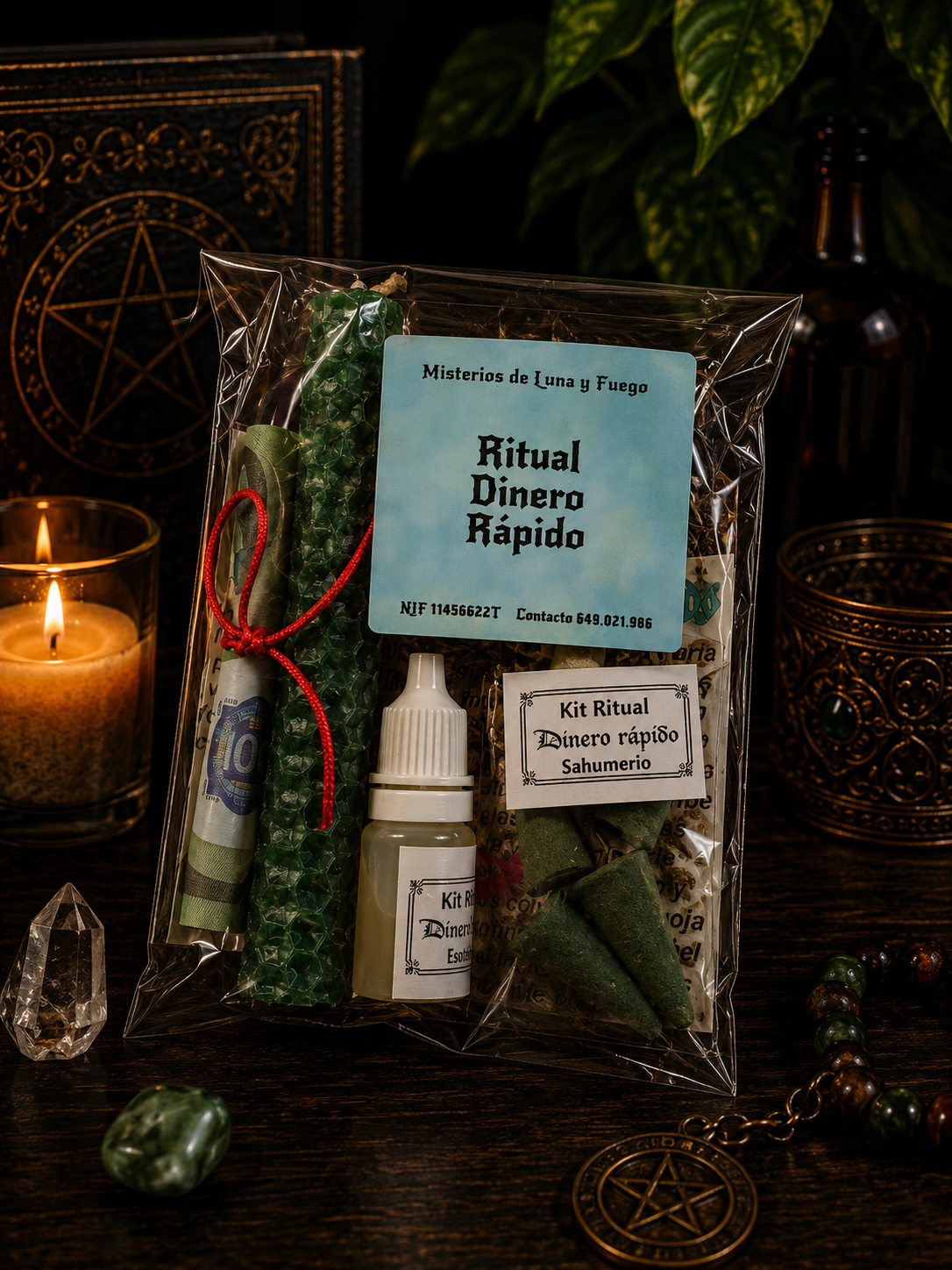 Kit Ritual Dinero Rapido